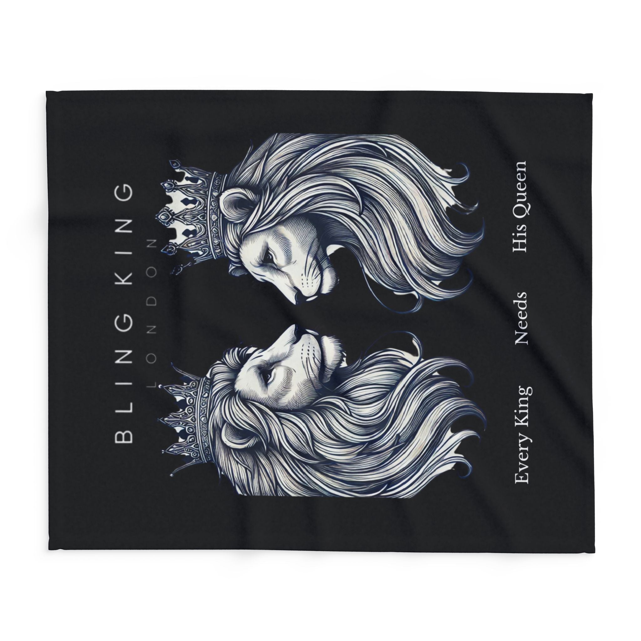 EVERY KING NEEDS HIS QUEEN BLANKET 👑💎 (MERCH)