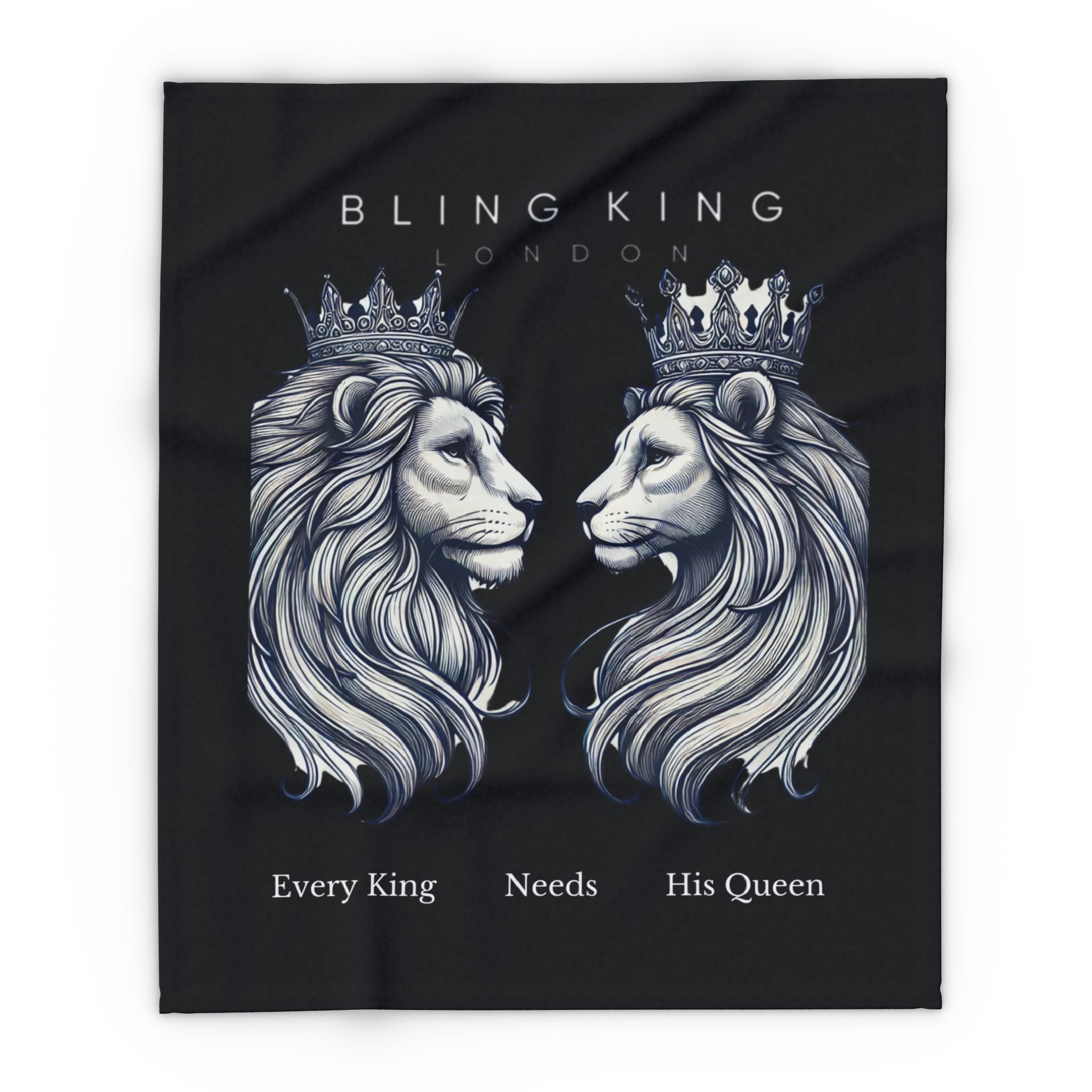 EVERY KING NEEDS HIS QUEEN BLANKET 👑💎 (MERCH)