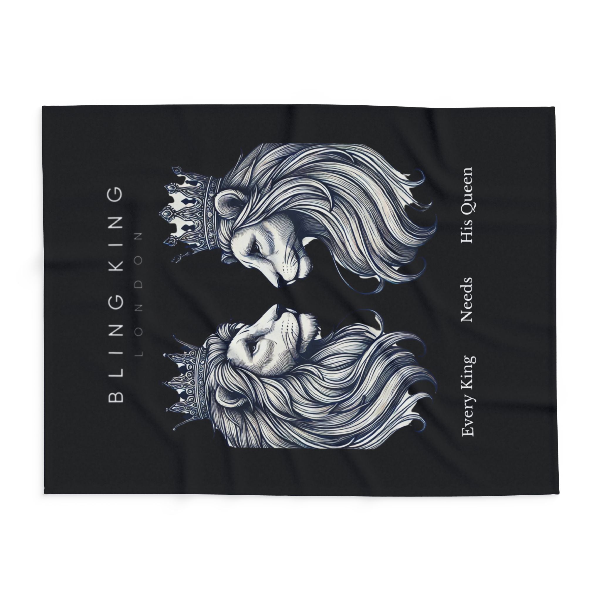 EVERY KING NEEDS HIS QUEEN BLANKET 👑💎 (MERCH)