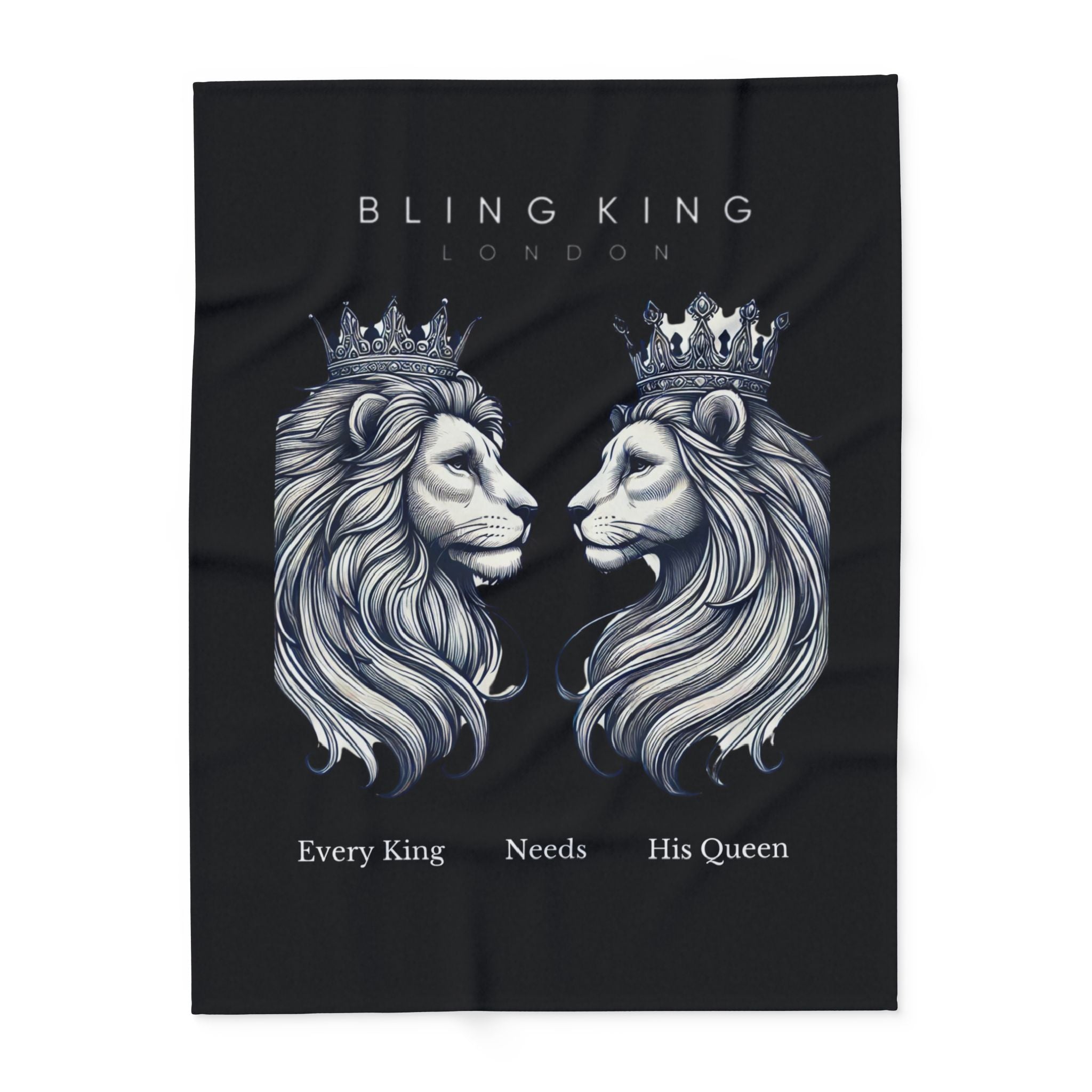 EVERY KING NEEDS HIS QUEEN BLANKET 👑💎 (MERCH)