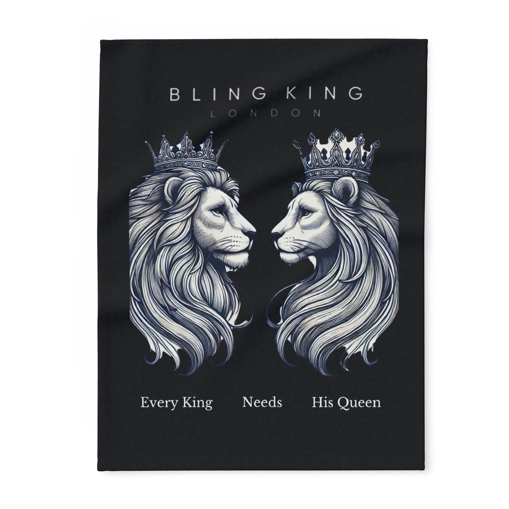EVERY KING NEEDS HIS QUEEN BLANKET 👑💎 (MERCH)