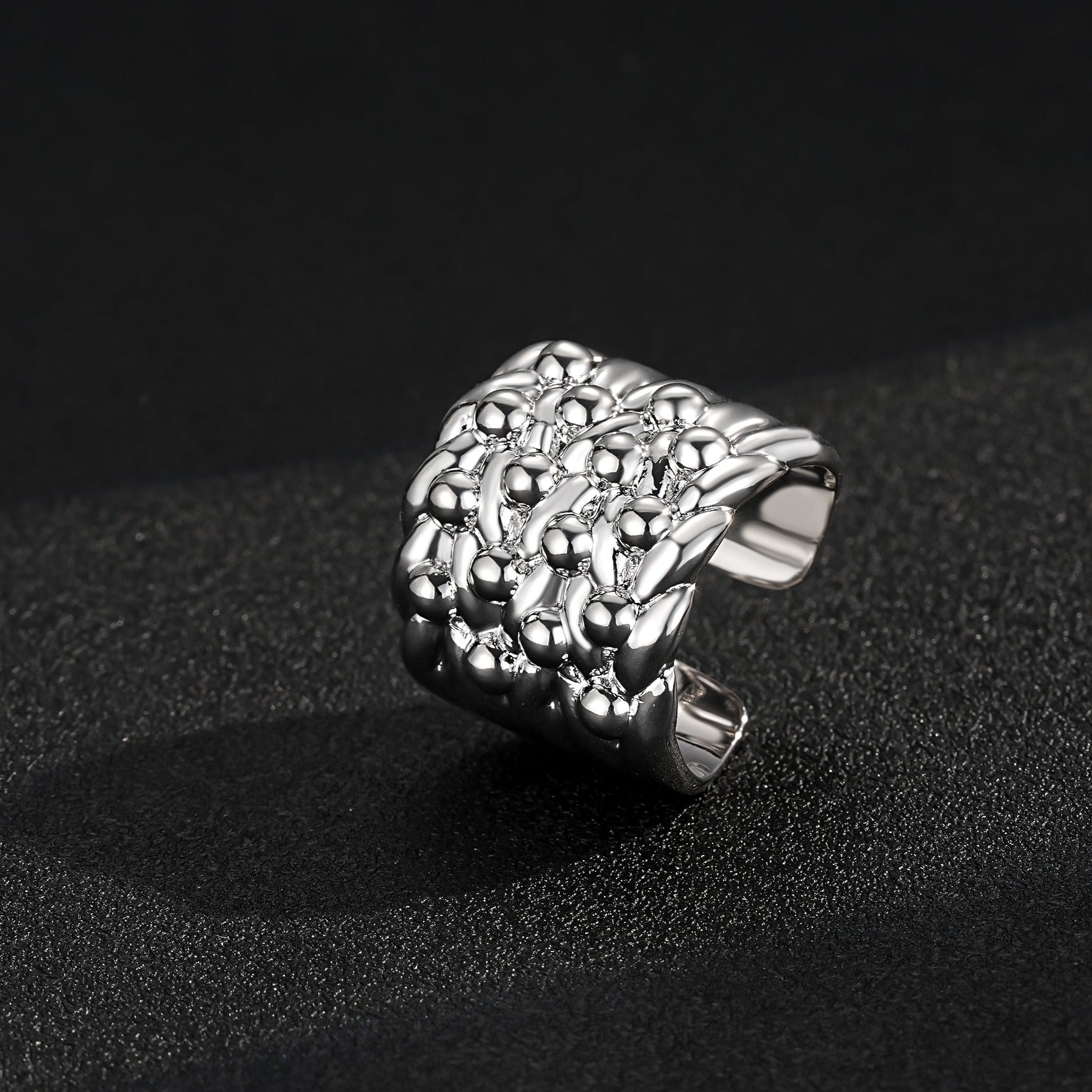 Premium Silver Filled Keeper Ring – Adjustable Size 10