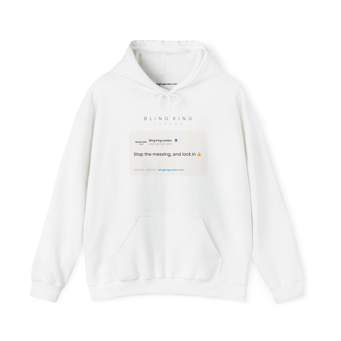 Stop the messing 🐦💬 HOODIE (Merch)