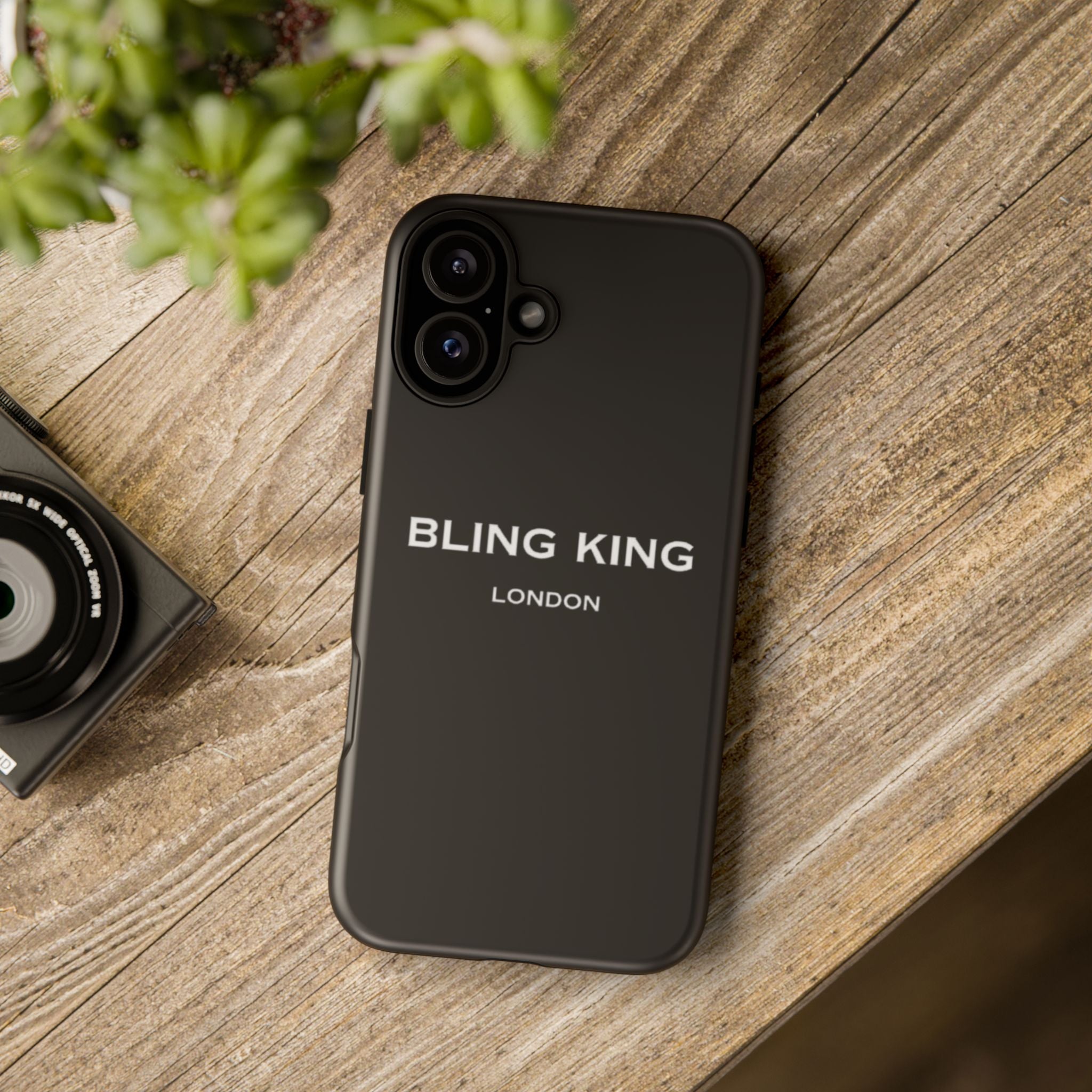 BLING KING LONDON LOGO PHONE CASE 📱💎