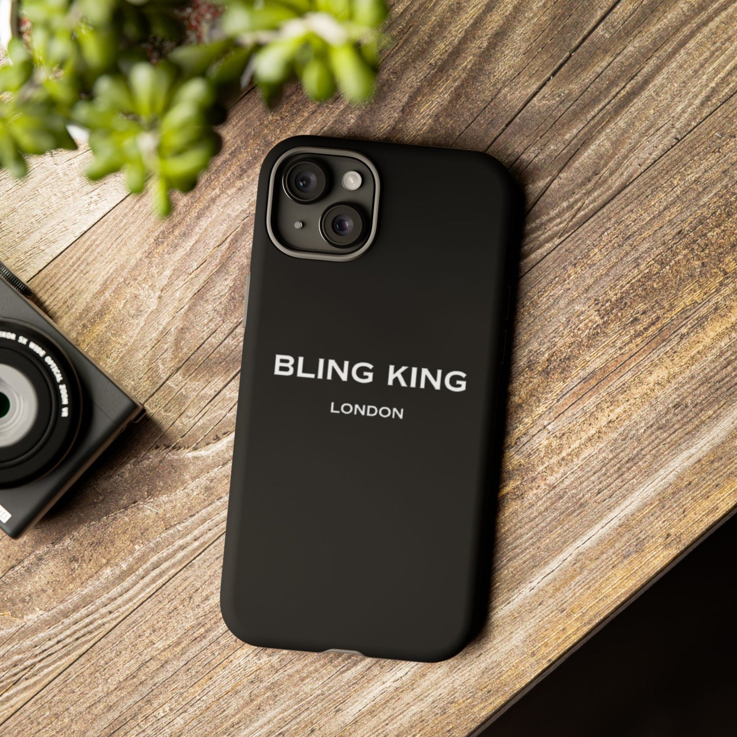 BLING KING LONDON LOGO PHONE CASE 📱💎