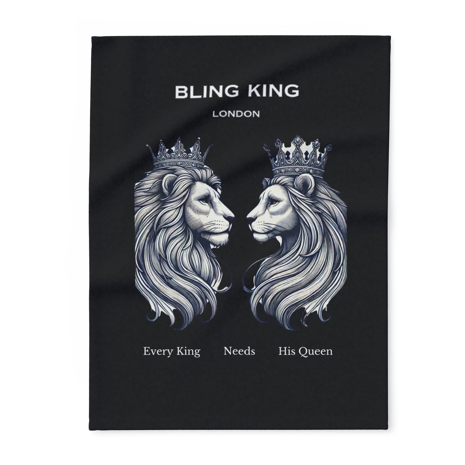 EVERY KING NEEDS HIS QUEEN BLANKET 👑💎