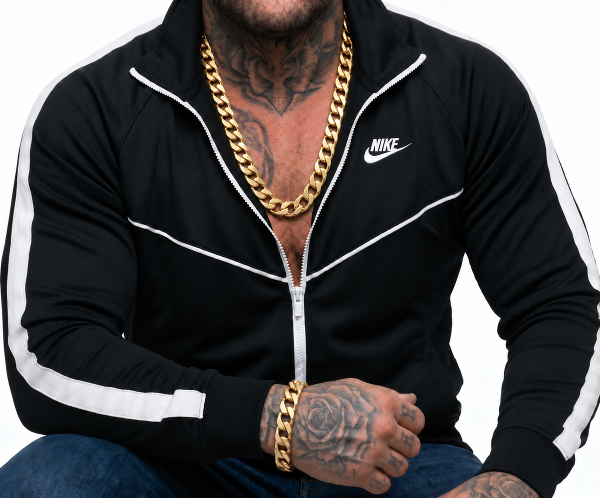 Gold Cuban Curb Set 12mm