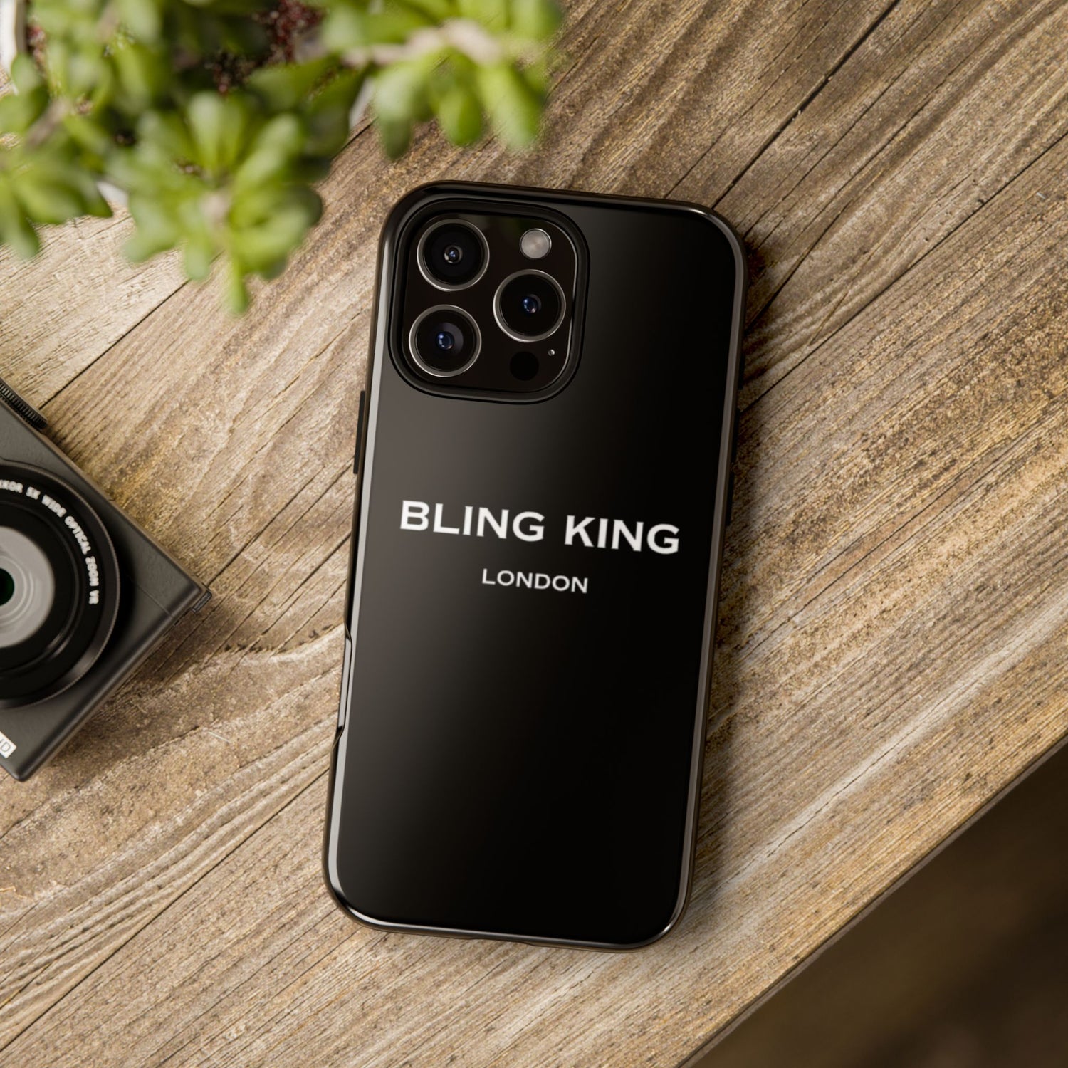 BLING KING LONDON LOGO PHONE CASE 📱💎