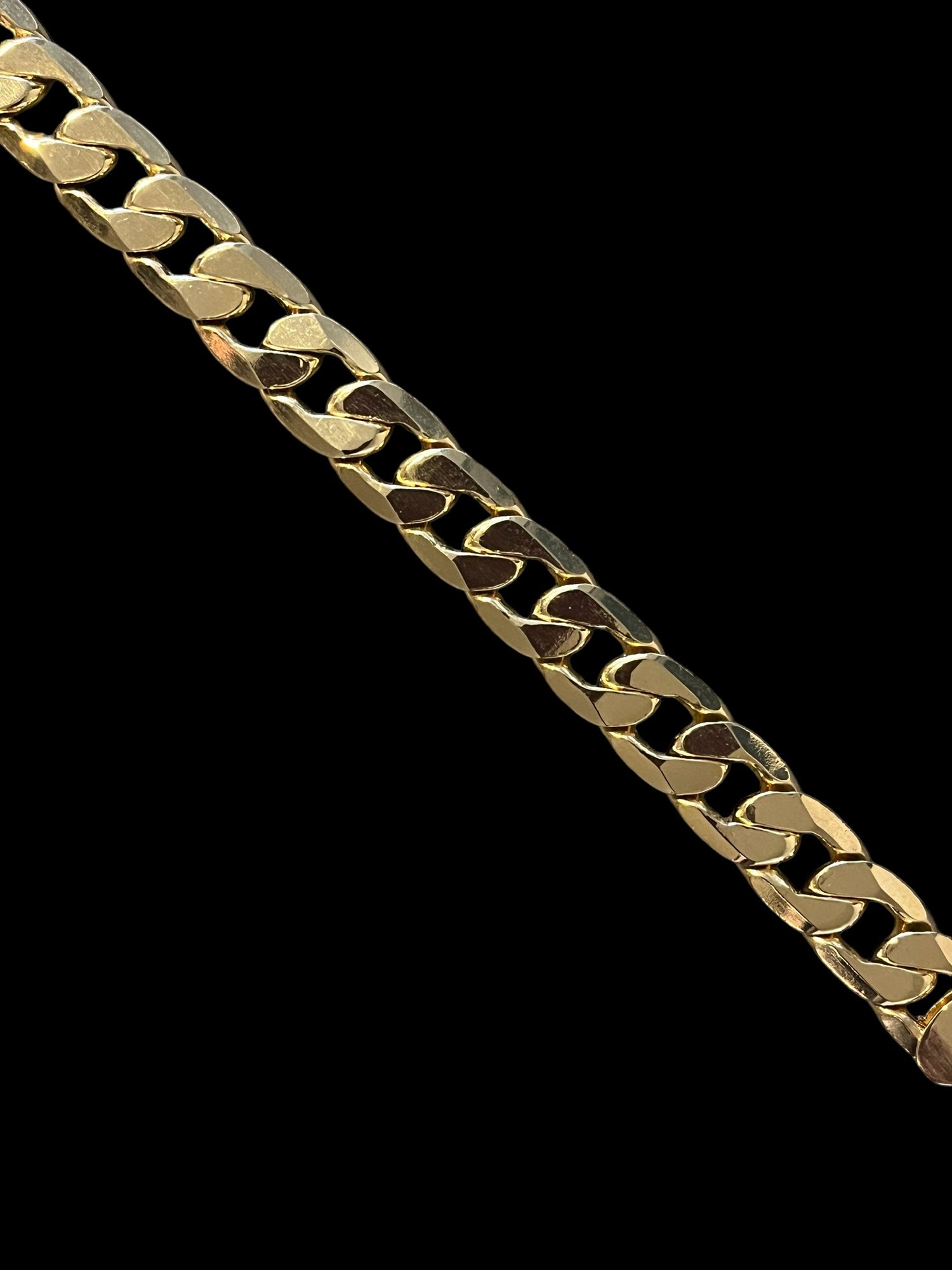 12mm Gold Cuban Curb Chain 24 Inches