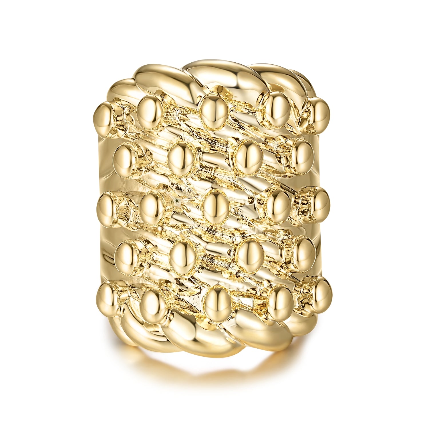 Gold keeper ring perfect for everyday wear