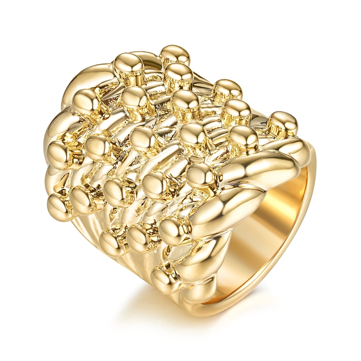 High-quality gold-filled ring with a classic look