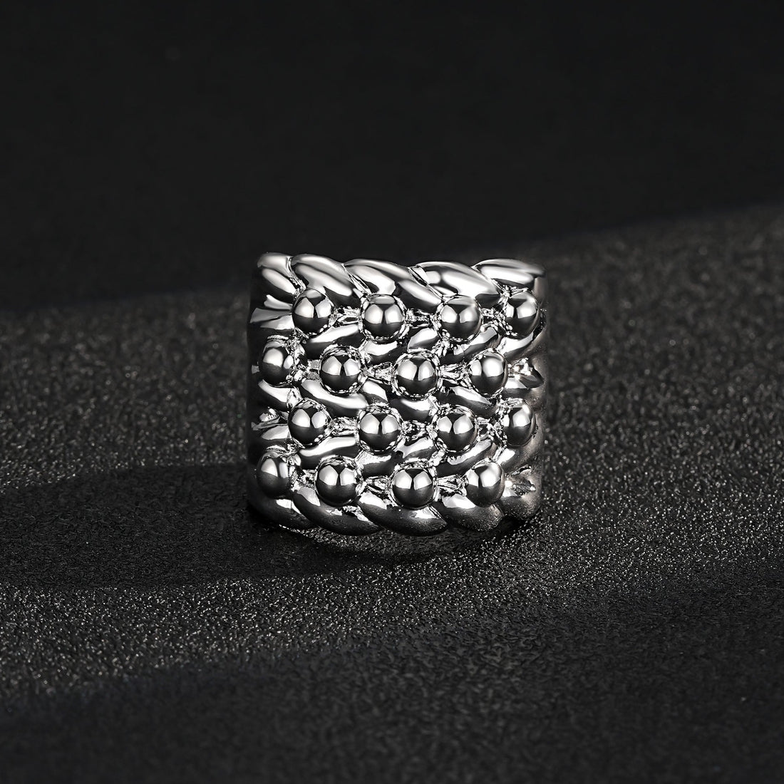 Waterproof Silver XXL Keeper Ring – Sizes 9, 10, 11 Available (UK Sizes S, T, V)