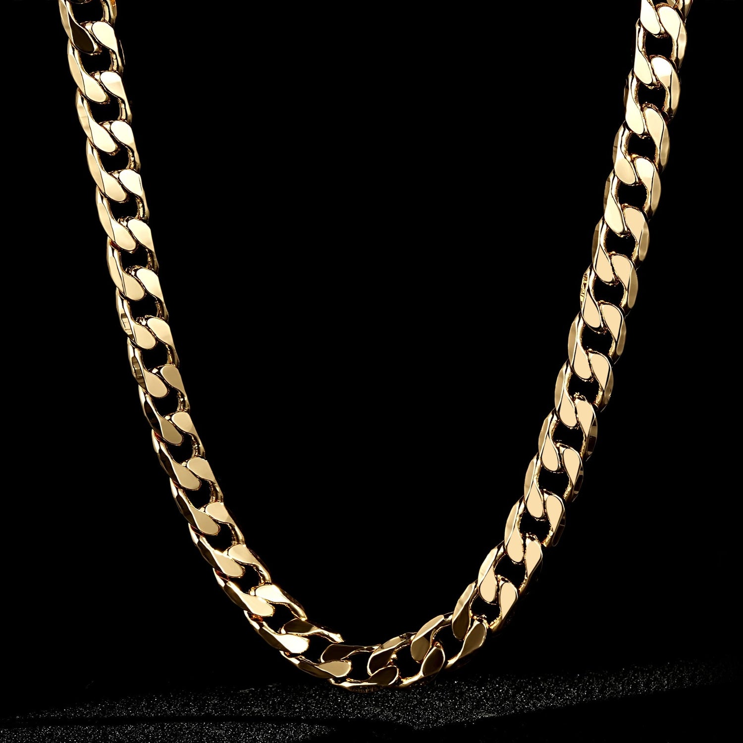 12mm Gold-Filled Cuban Curb Chain – 20 Inches
