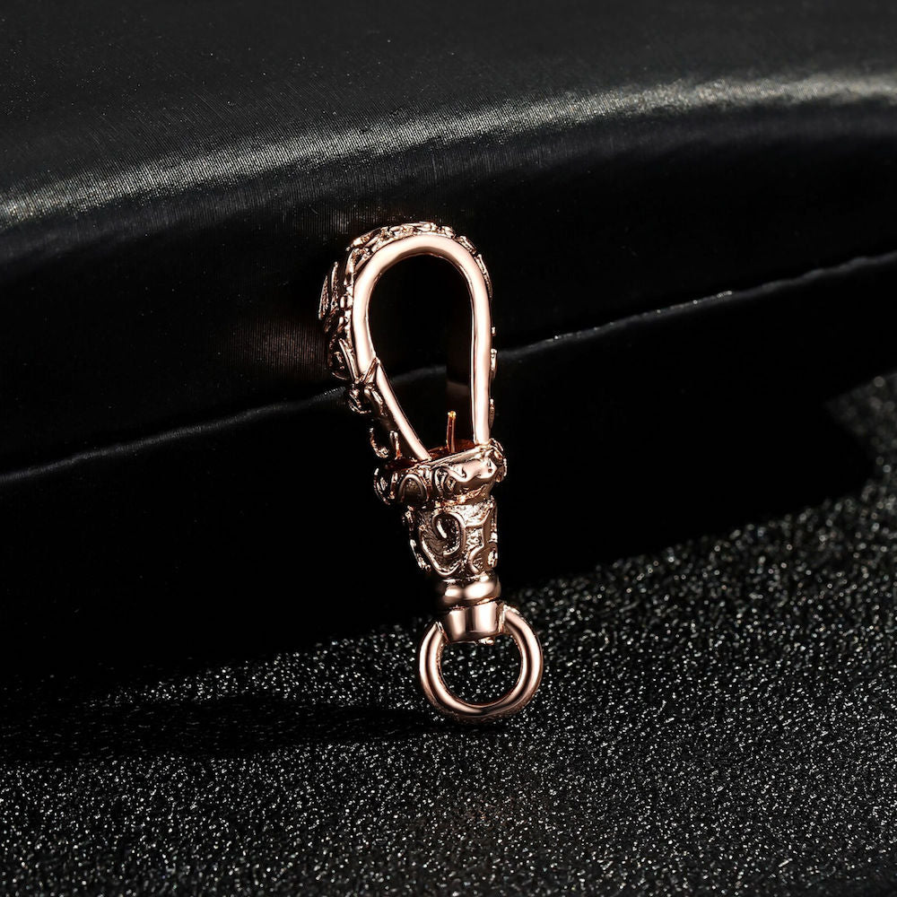 30mm Rose Gold Albert Clasp 8mm/12mm