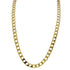 Small Gold Cuban Link Chain Set