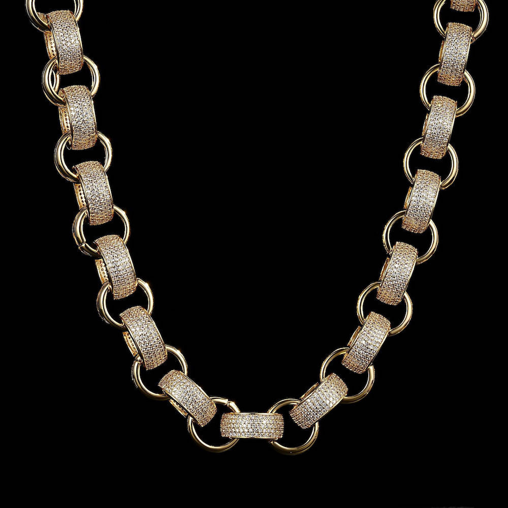 Luxury Big Gold Belcher Chain