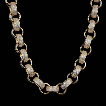 Luxury Big Gold Belcher Chain