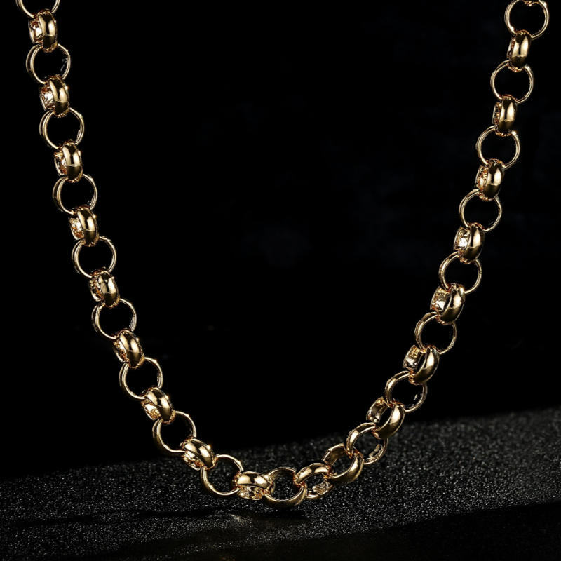 New 10mm Gold-Filled &amp; Bonded Classic Belcher Chain