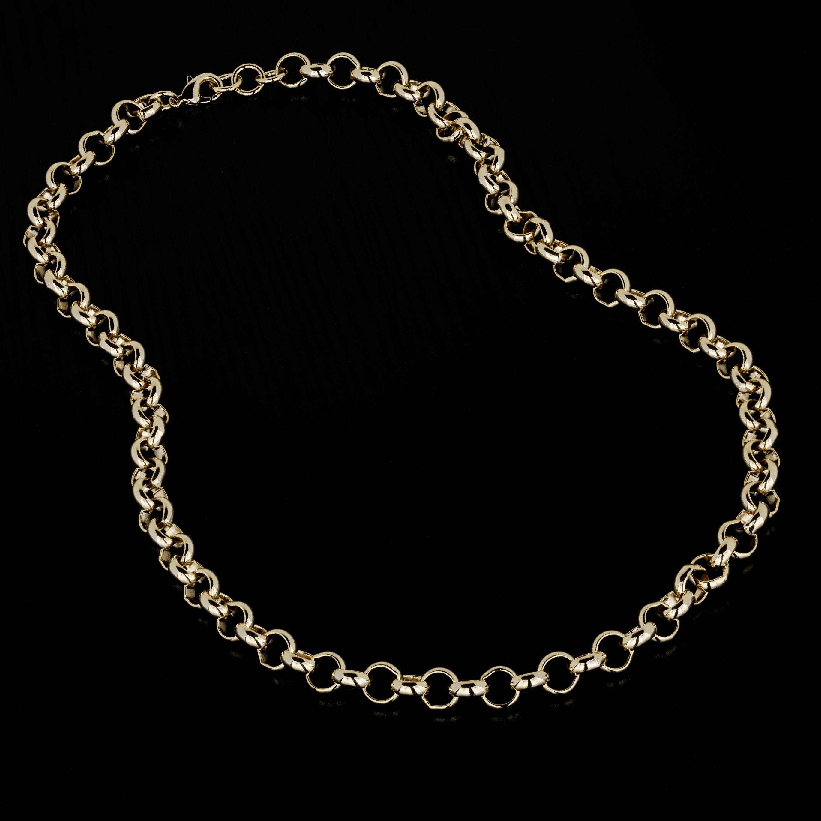 New 10mm Gold-Filled &amp; Bonded Classic Belcher Chain