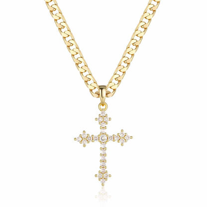 Gold Filled and Gold Bonded Cross Pendant