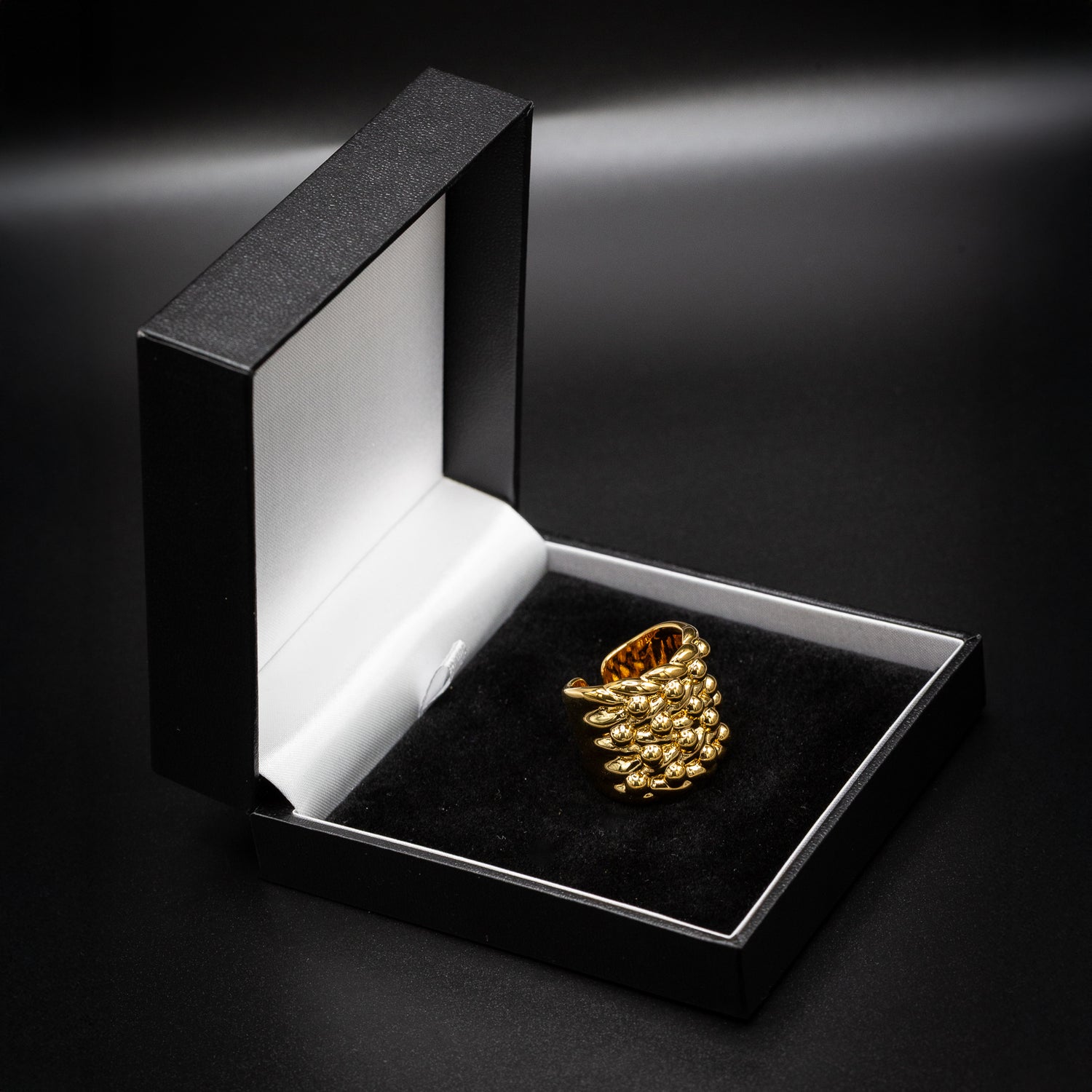 New Premium 9ct Gold Filled XXL Keeper Ring