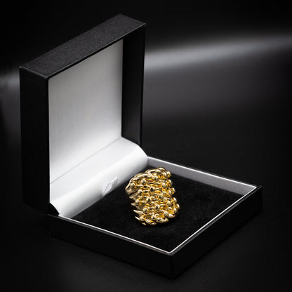 New Heavy 9ct Gold Filled XXXL Keeper Ring With Sizes