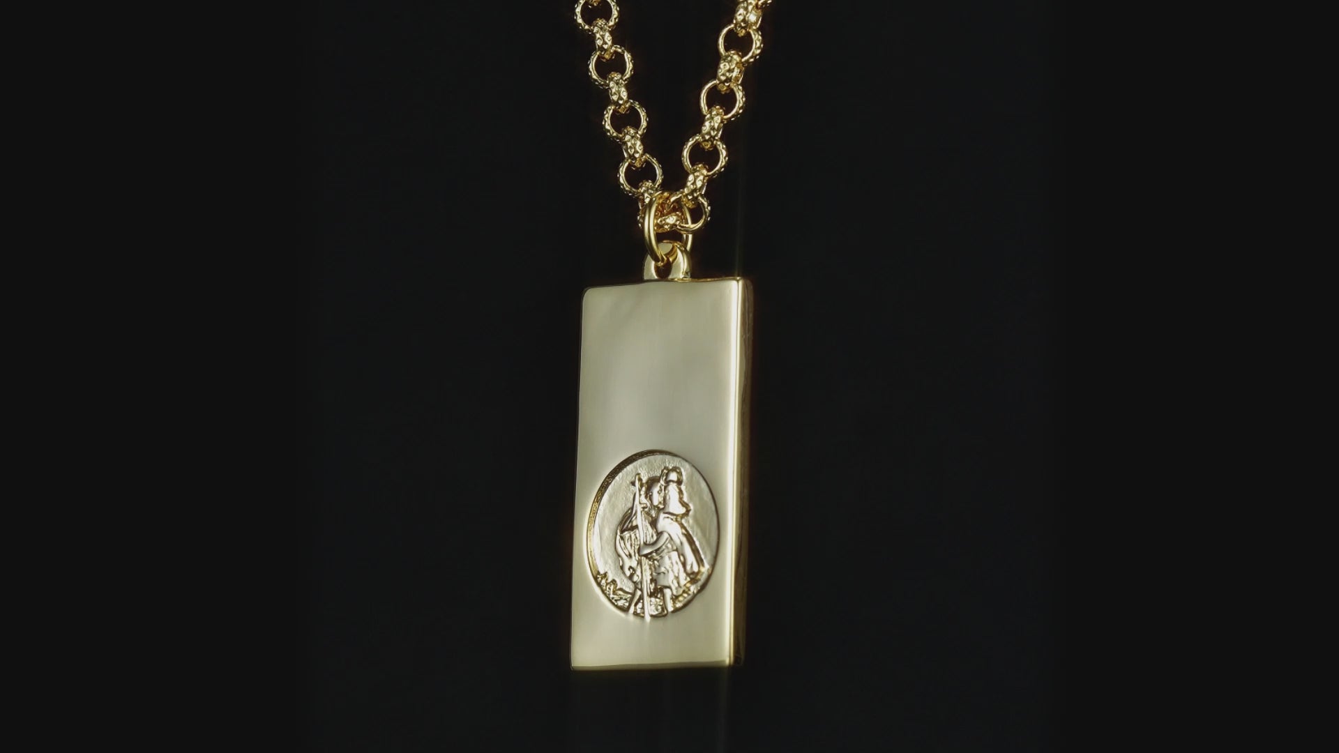 Gold Filled Pendant and Chain Set