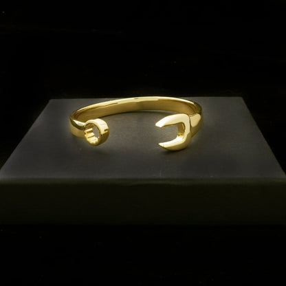 Luxury Gold Kids Spanner Wrench Bangle / Bracelet