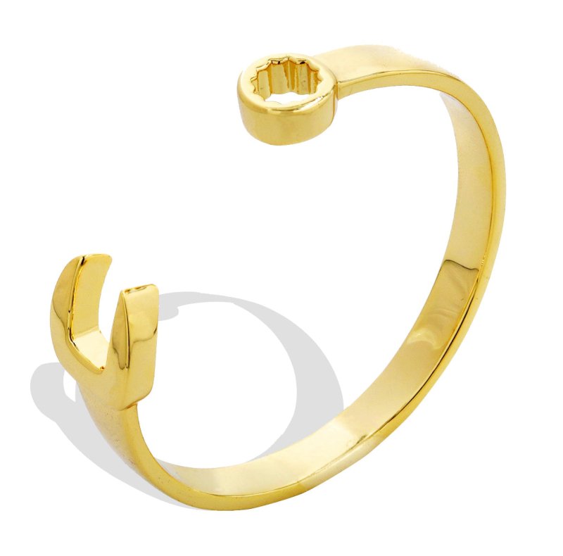 Luxury Gold Kids Spanner Wrench Bangle / Bracelet