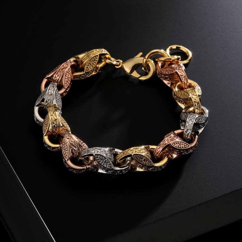 Tri 3D Tulip Bracelet 12mm